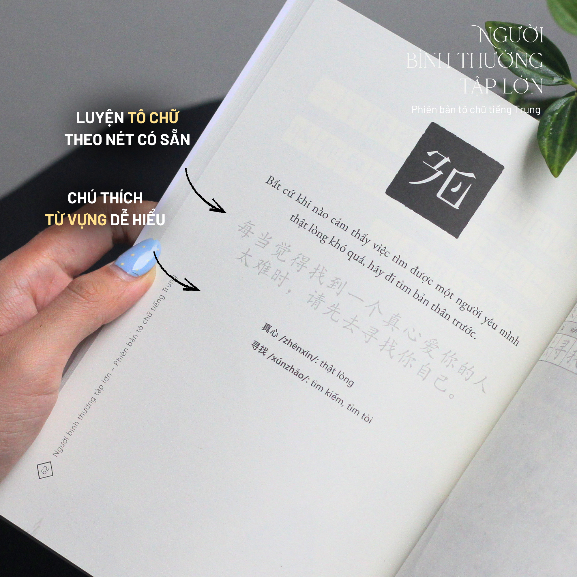 Người Bình Thường Tập Lớn - Phiên Bản Tô Chữ Tiếng Trung - Ảnh 6