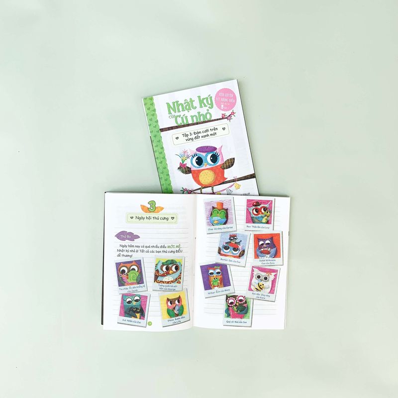 nhật ký của cú nhỏ (bộ 6 cuốn) - Ảnh 8
