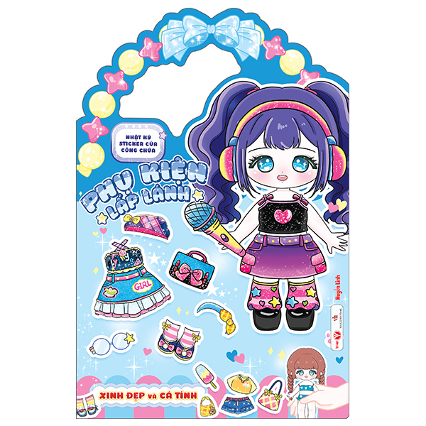 Nhật Ký Sticker Của Công Chúa - Phụ Kiện Lấp Lánh - Lễ Hội Mùa Xuân (Tái Bản) - Ảnh 5