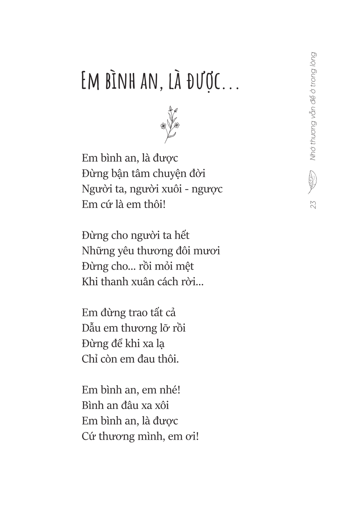 nhớ thương vẫn để ở trong lòng - Ảnh 3