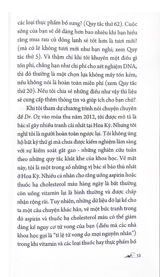 những hướng dẫn đơn giản để sống thọ (tái bản 2020) - Ảnh 5