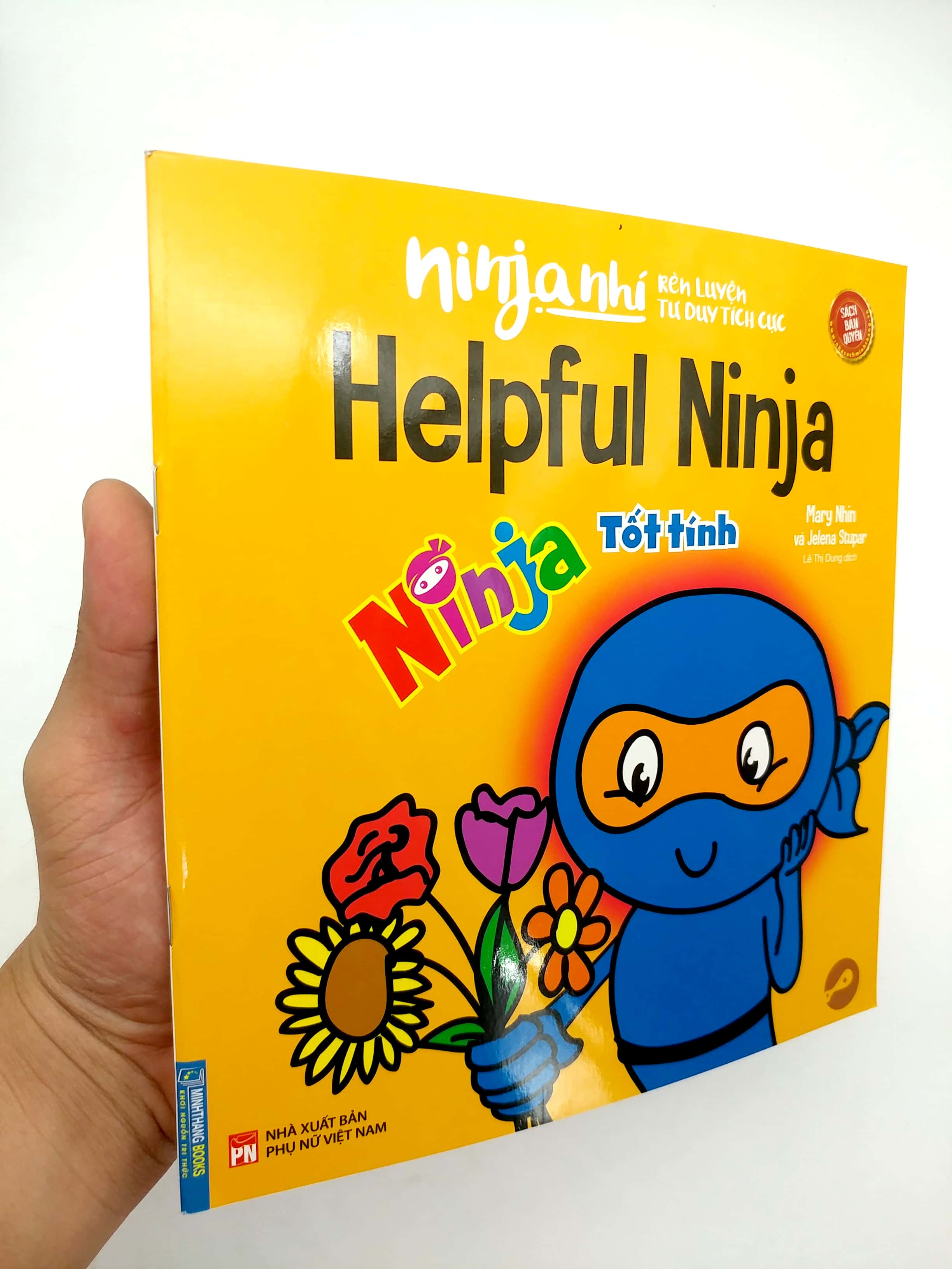 ninja nhí - rèn luyện tư duy tích cực - ninja tốt tính (song ngữ) - Ảnh 7