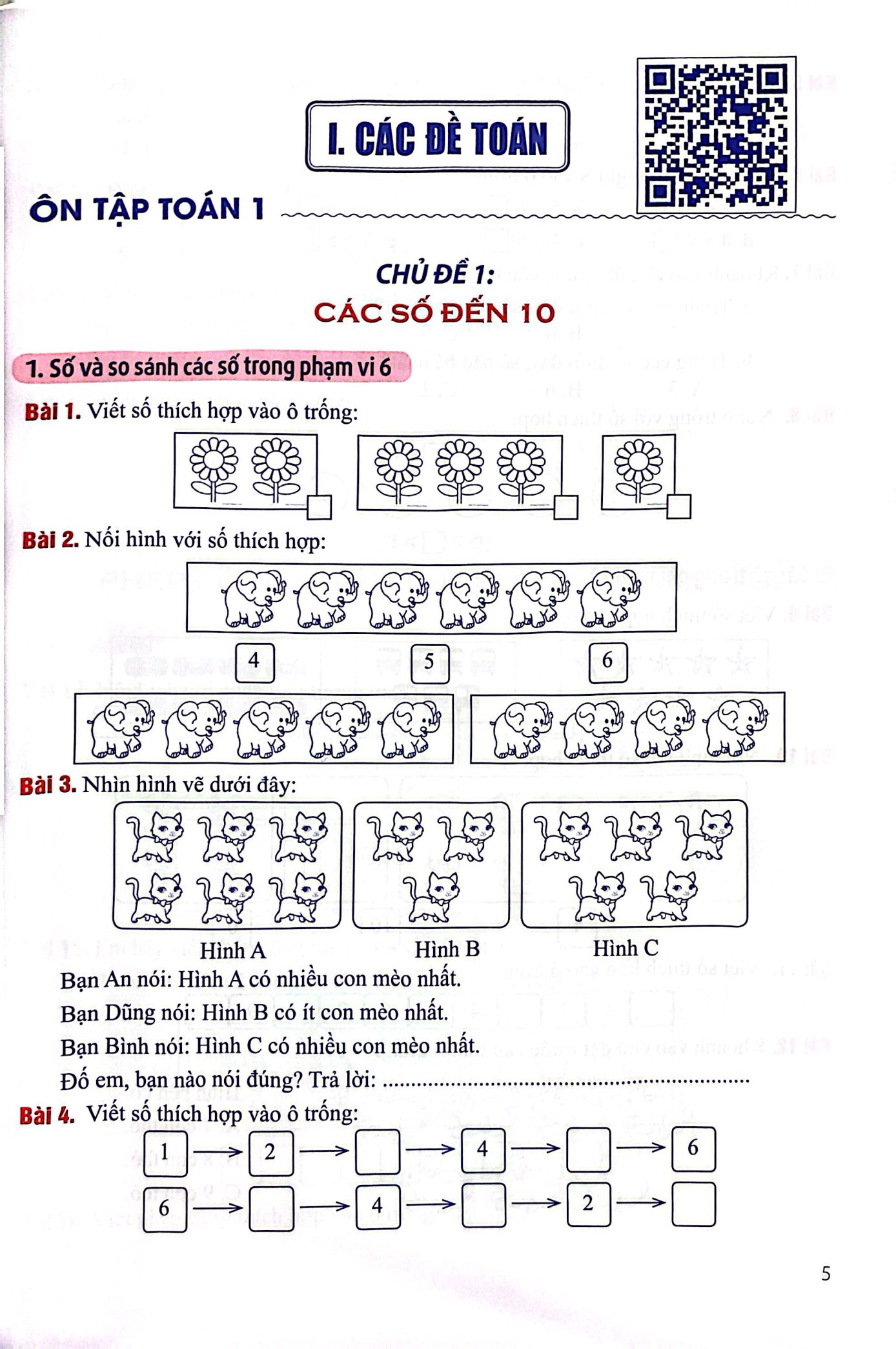 Ôn Tập Hè Toán 1 Và Làm Quen Với Chương Trình Cơ Bản Toán 2 - Ảnh 3