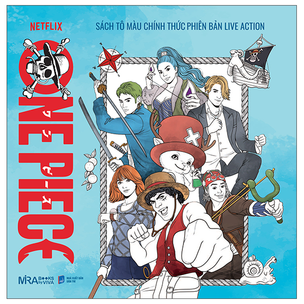 One Piece - Sách Tô Màu Chính Thức Phiên Bản Live Action