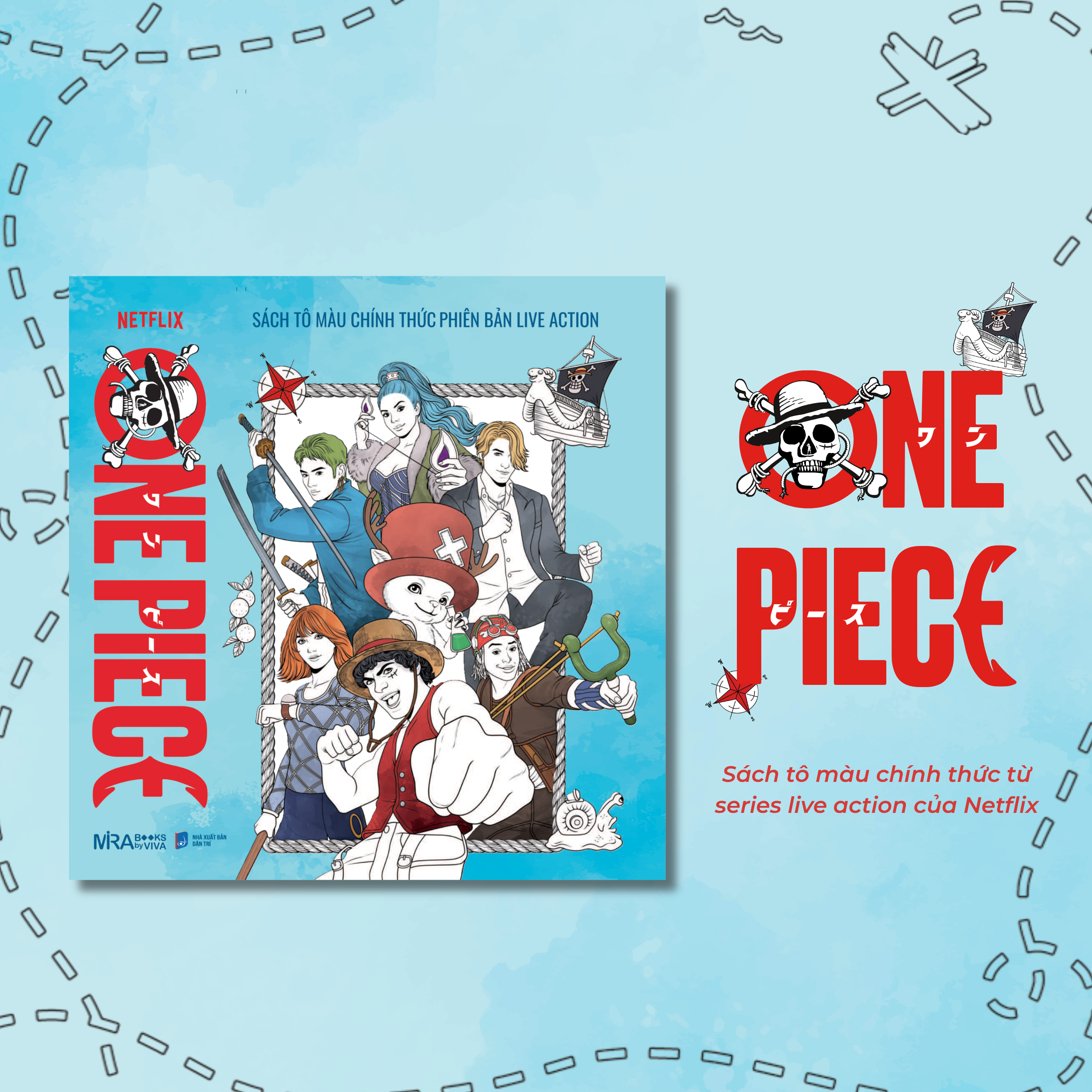 One Piece - Sách Tô Màu Chính Thức Phiên Bản Live Action - Ảnh 4