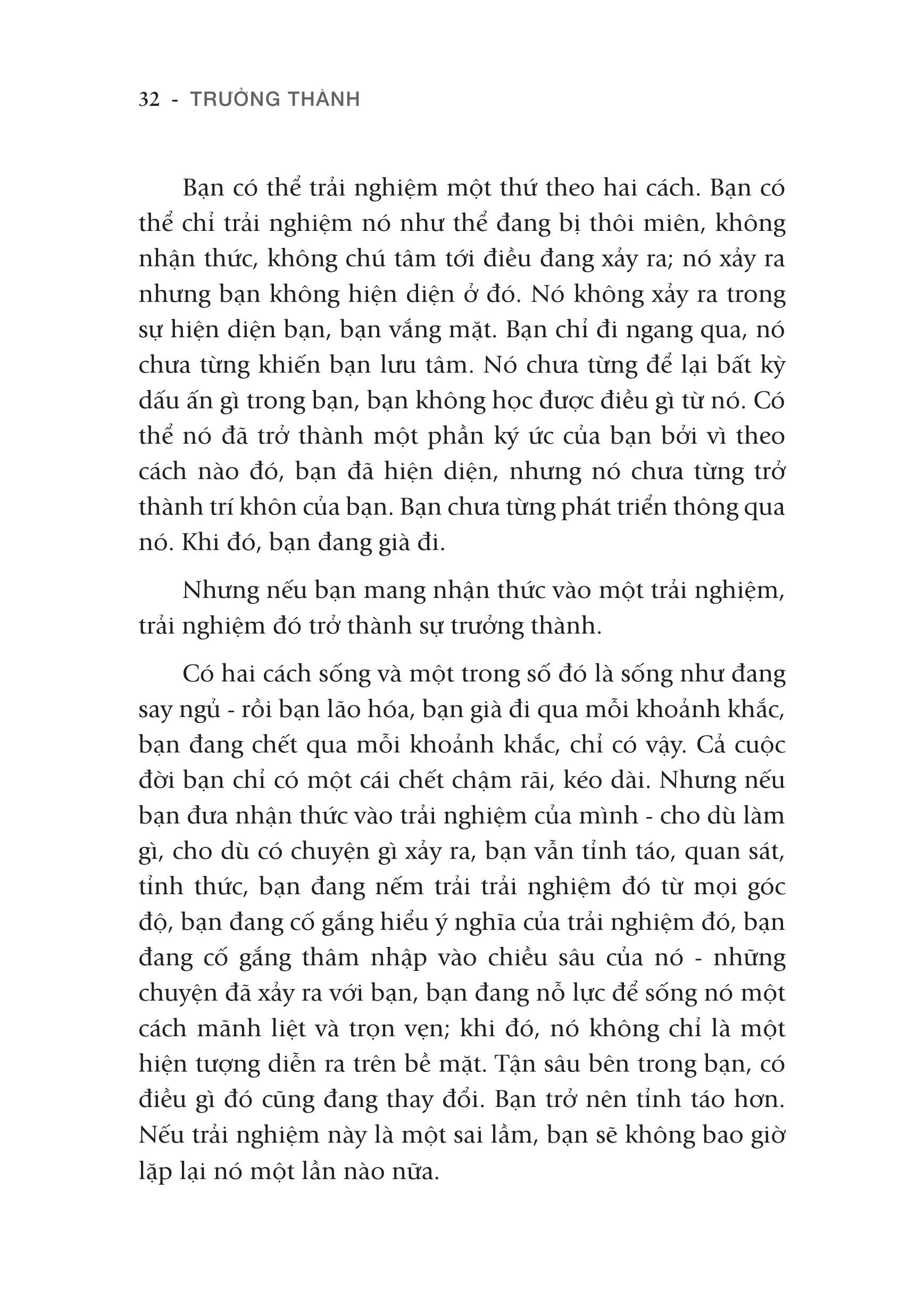 osho - trưởng thành - chạm tới bầu trời nội tâm của bạn - Ảnh 7