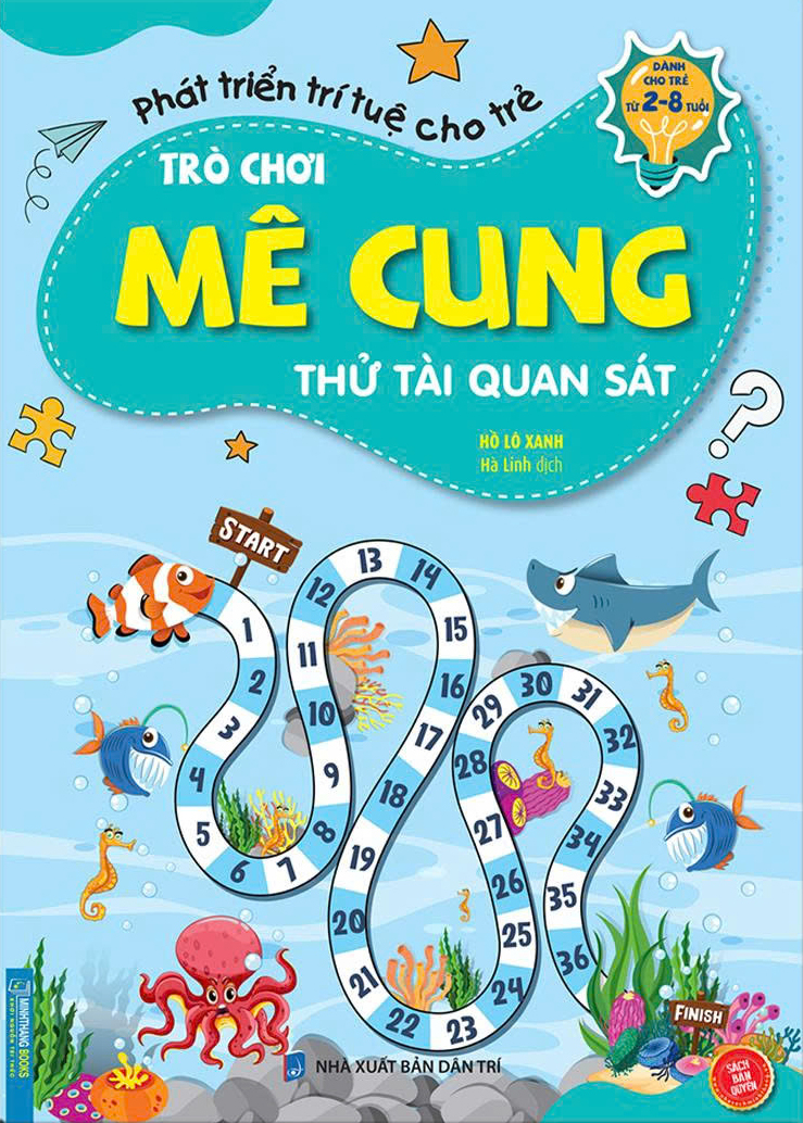 Phát Triển Trí Tuệ Cho Trẻ - Trò Chơi Mê Cung - Thử Tài Quan Sát - Dành Cho Trẻ Từ 2-8 Tuổi (Tái Bản 2026) - Ảnh 2