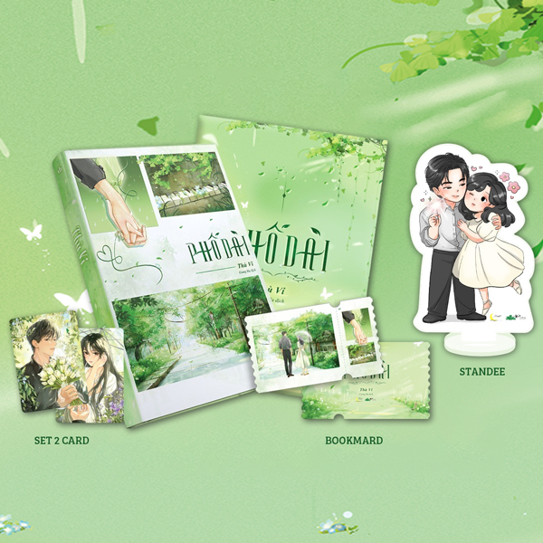 Phố Dài (Tái Bản 2025) - Bản Đặc Biệt - Tặng Kèm 1 Bookmark Bồi Cứng + 2 Card Bồi Cứng + Standee