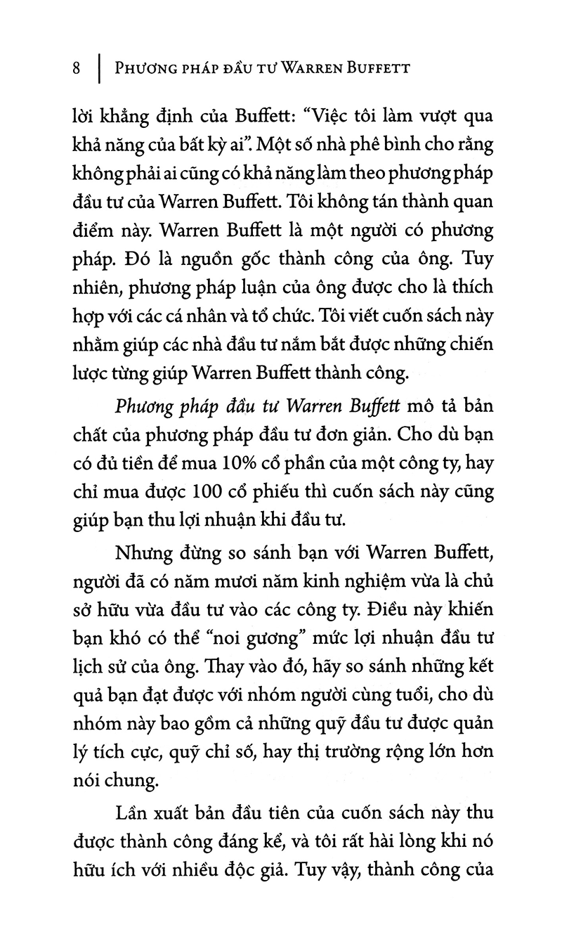 Phương Pháp Đầu Tư Warren Buffett (Tái Bản) - Ảnh 5