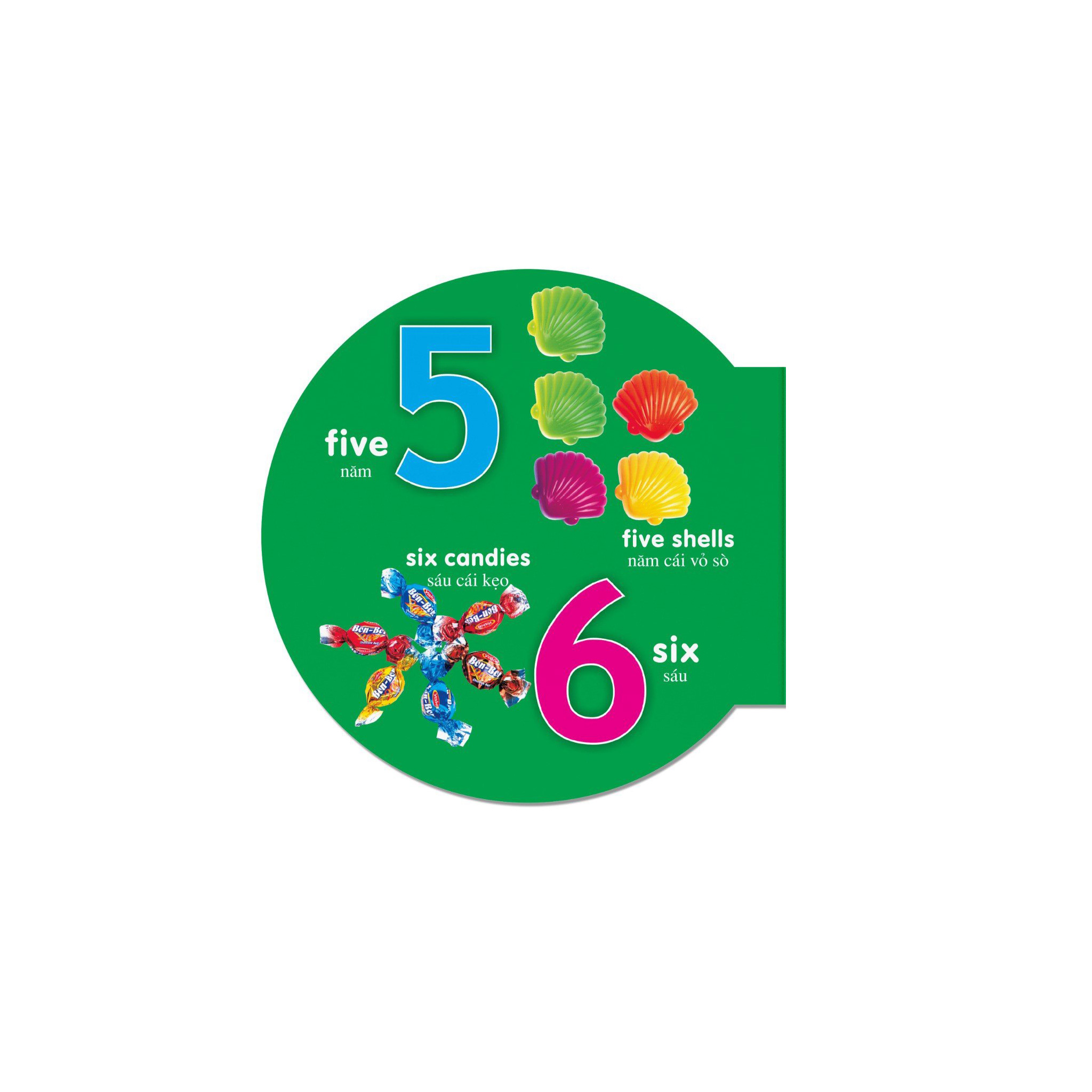 picture dictionary - từ điển bằng hình - numbers - số đếm - bìa cứng (tái bản 2023) - Ảnh 3