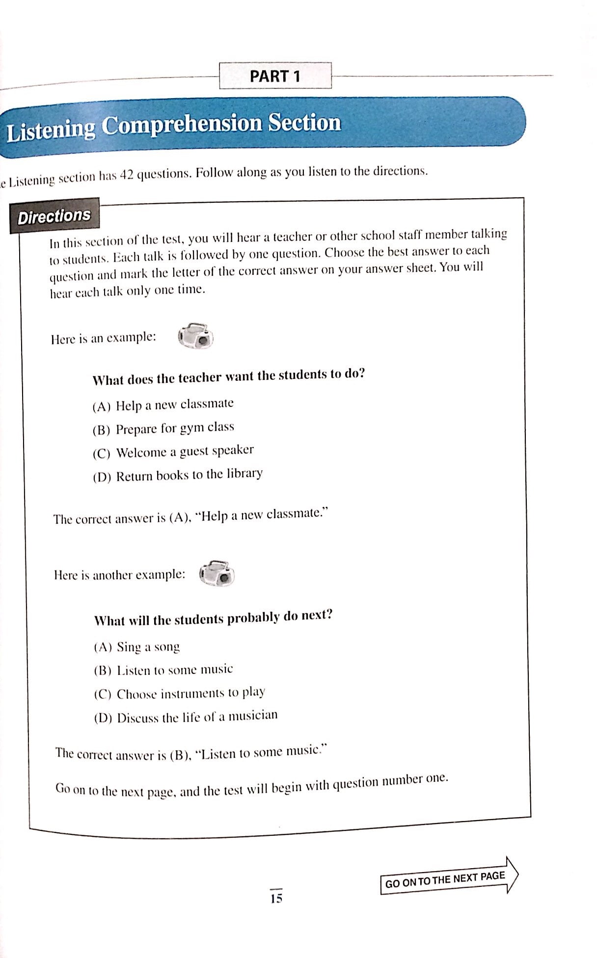 practice test for the toefl junior standard test - Ảnh 3