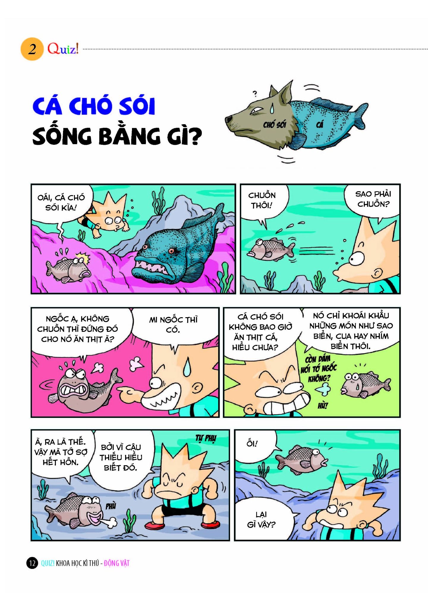quiz! khoa học kì thú - động vật (tái bản 2024) - Ảnh 6