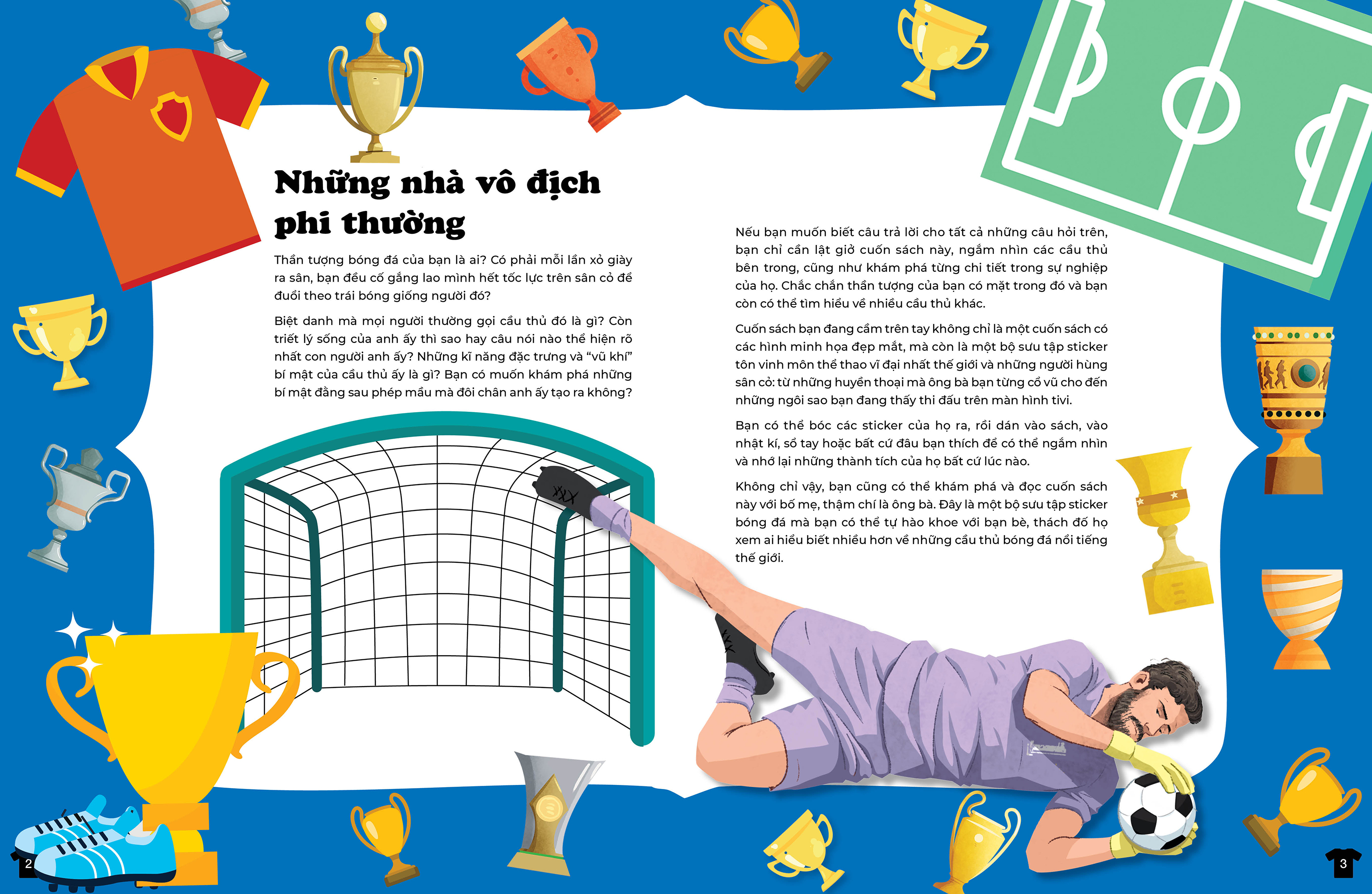 Sách Dán Hình Tương Tác - Những Cầu Thủ Bóng Đá Nổi Tiếng Thế Giới - Những Sự Thật Thú Vị Về Các Cầu Thủ Bóng Đá Nổi Tiếng Nhất Thế Giới - Ảnh 4