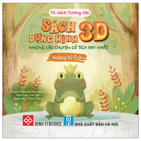 Sach Dung Hinh 3D - Nhung Cau Chuyen Co Tich Hay Nhat - Nguoi Dep Va Quai Vat - Bia Cung - Ảnh 8