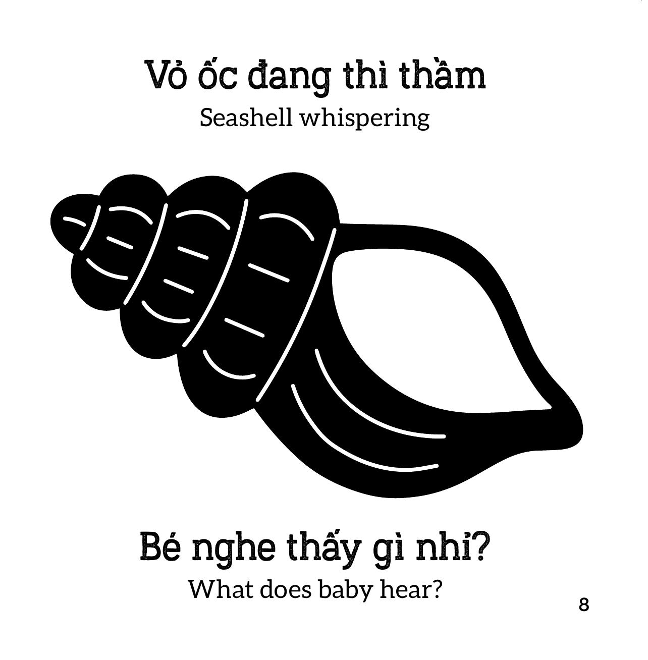 Sách Kích Thích Thị Giác - Em Bé Thấy Gì? - Đi Biển - Ảnh 10