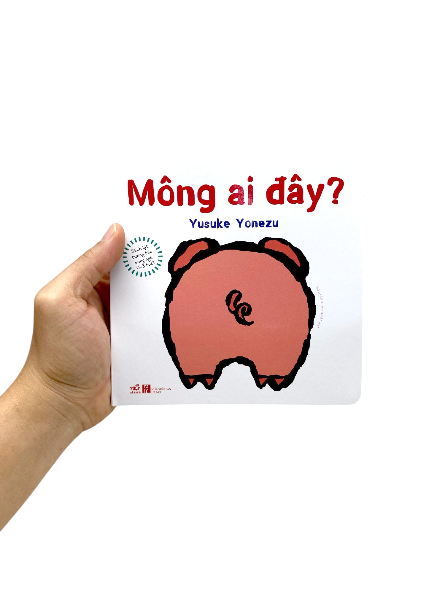 Sách Lật Tương Tác Song Ngữ 0-3 Tuổi - Mông Ai Đây? - Bìa Cứng - Ảnh 7