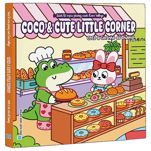 Sách Tô Màu Phong Cách Coco Wikyo - Coco Và Merry Christmas - Coco Và Giáng Sinh Vui Vẻ - Ảnh 7
