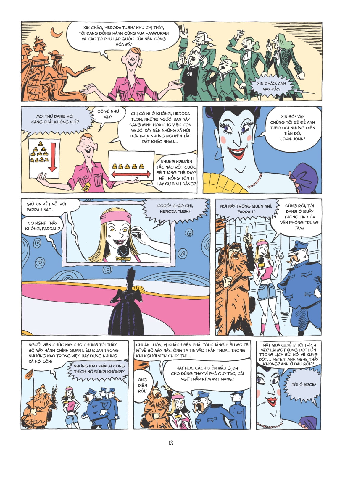 sapiens - a graphic history - lược sử loài người bằng tranh - tập 3 - những chủ nhân của lịch sử - bìa cứng - Ảnh 13