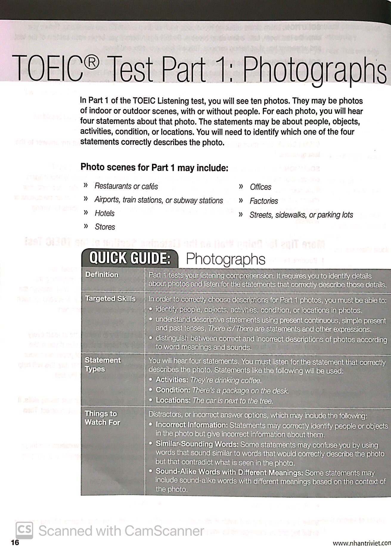 skills for the toeic test_listening and reading (+cd) - Ảnh 5