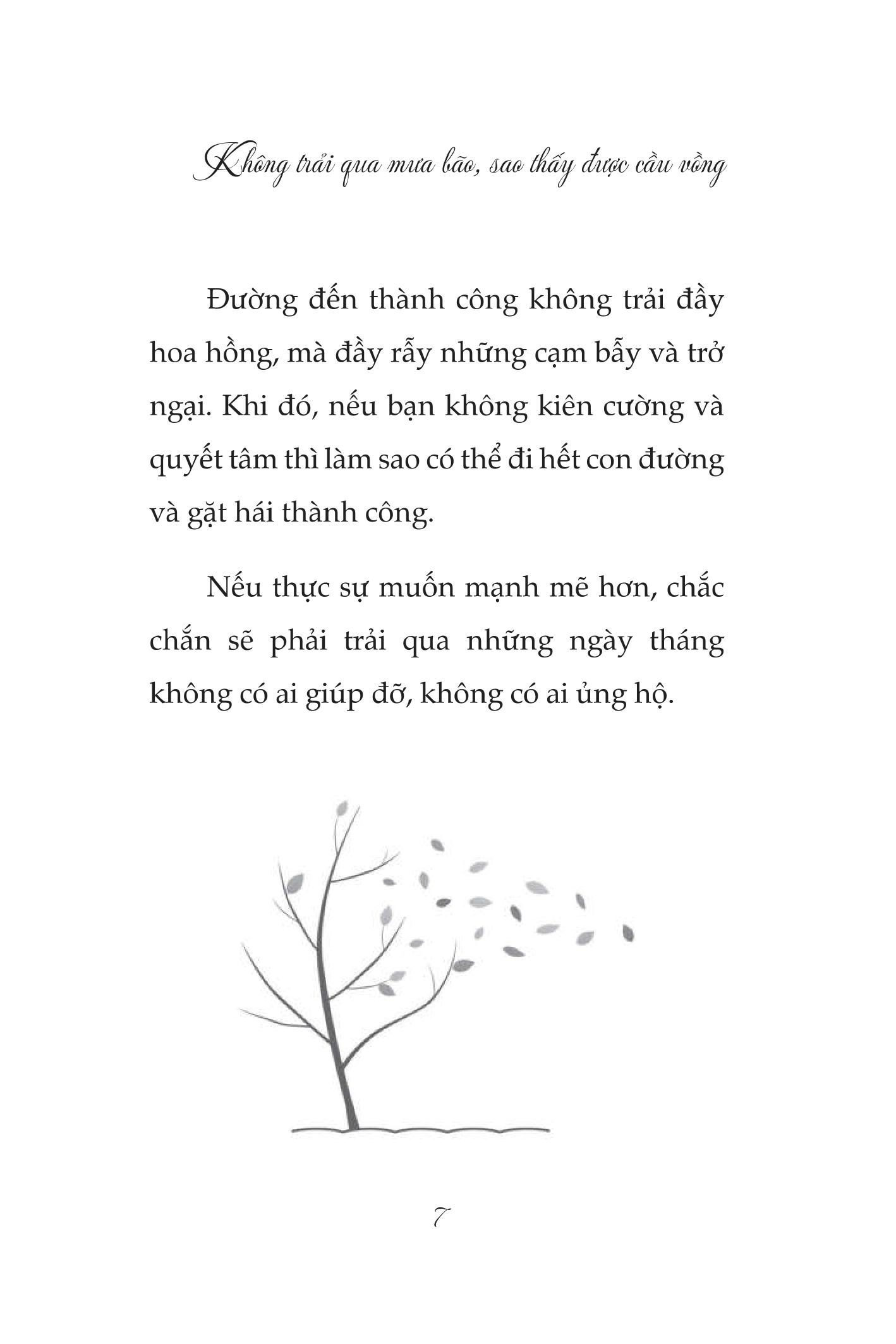 sống đẹp giữa vô thường - không trải qua mưa bão sao thấy được cầu vồng - Ảnh 5
