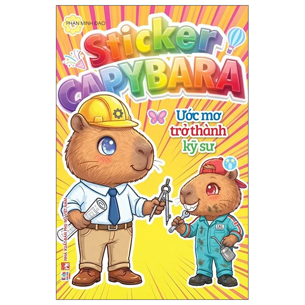 Sticker Capybara - Ước Mơ Trở Thành Kỹ Sư