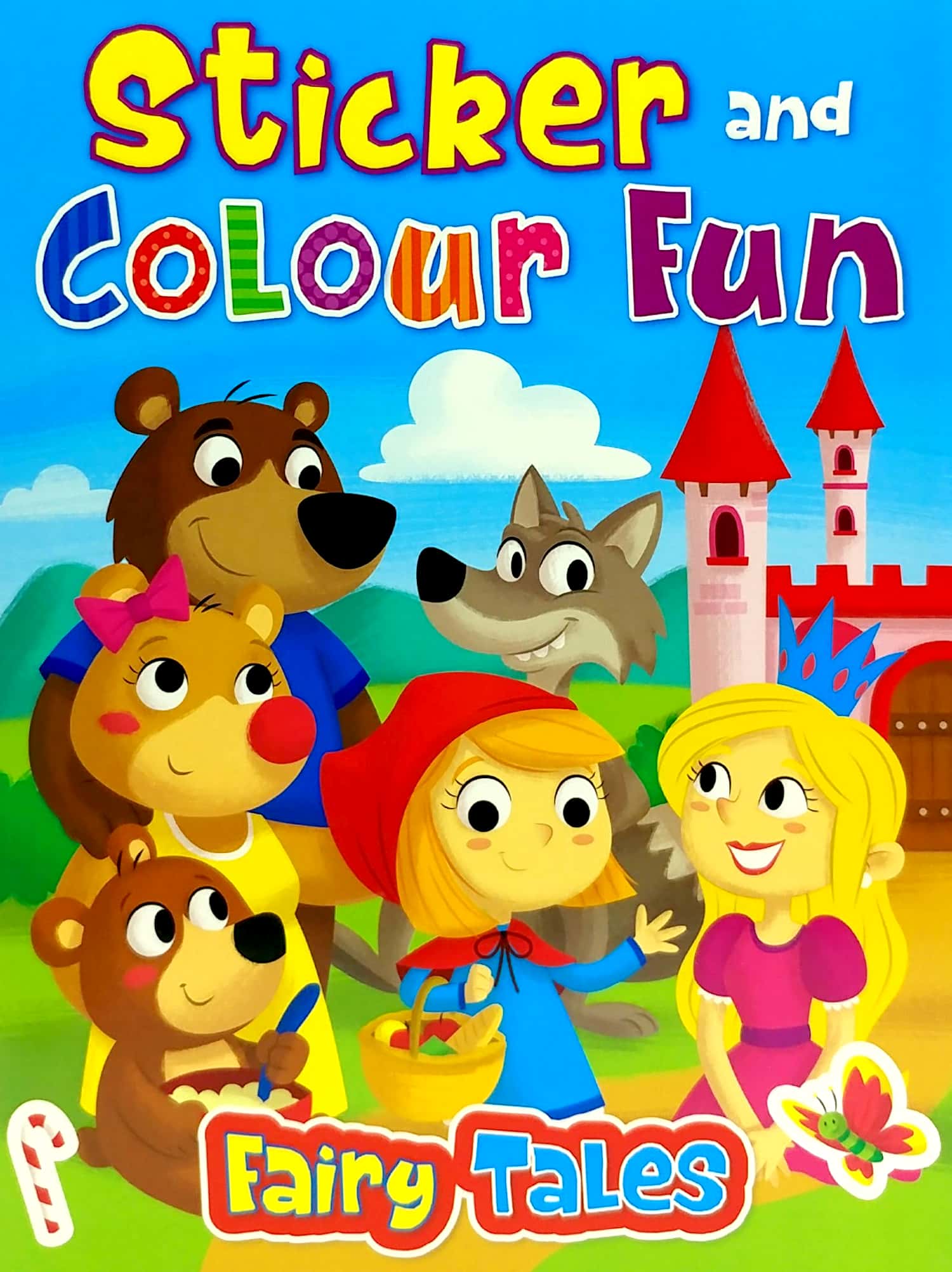 sticker & colour fun: fairy tales - Ảnh 2