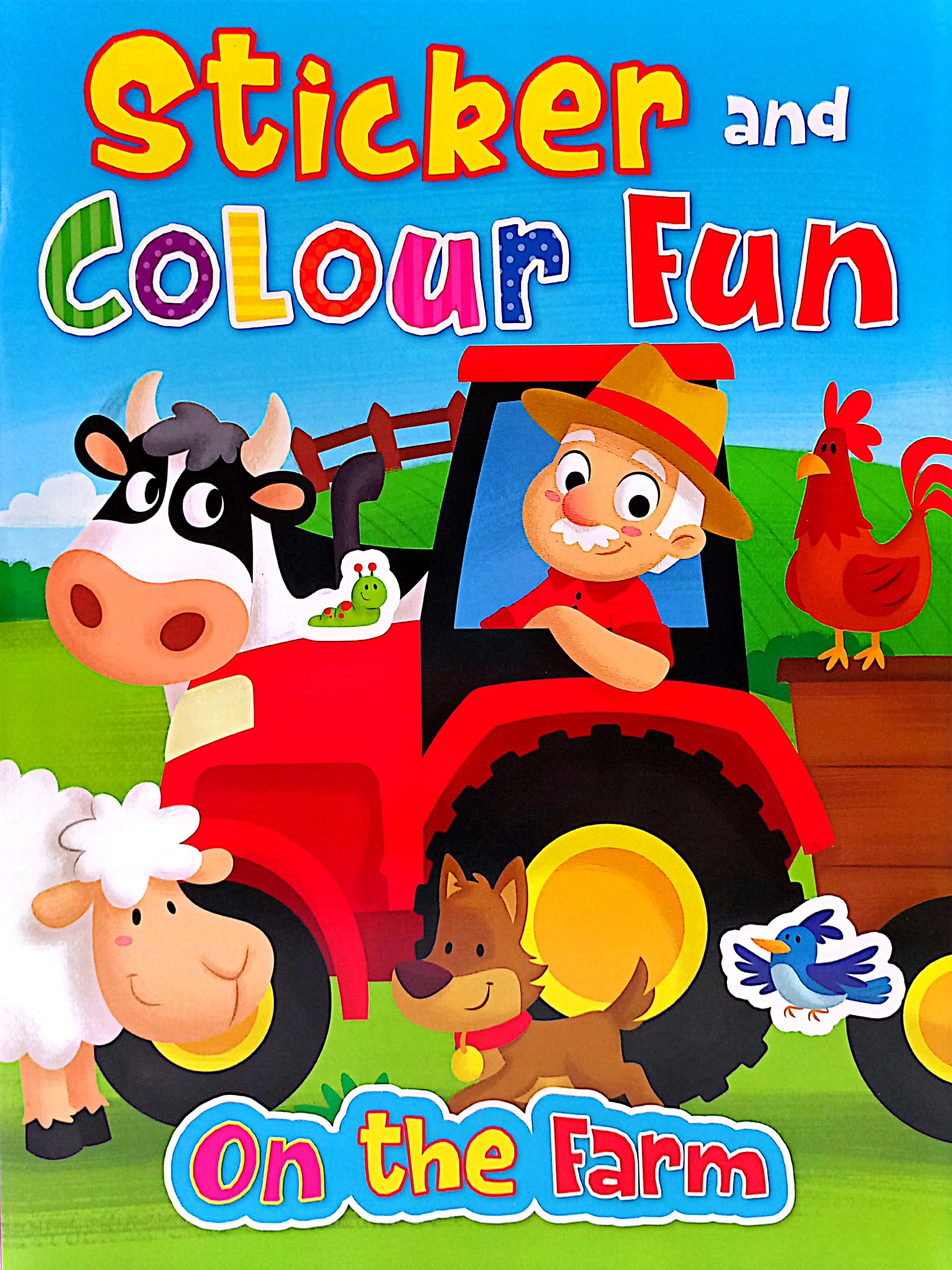 sticker & colour fun_ on the farm - Ảnh 2