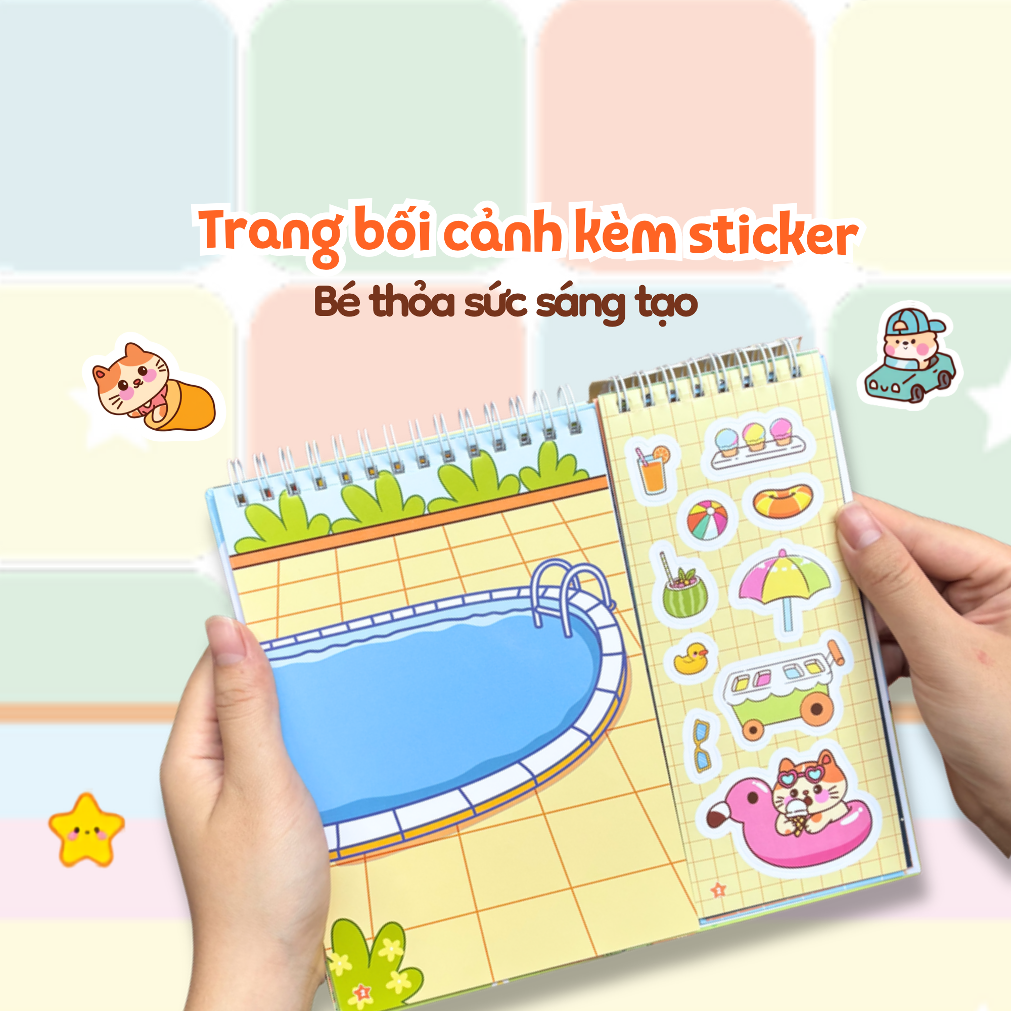Sticker Nhiệm Màu - Siêu Đầu Bếp Gấu Nâu - Ảnh 6