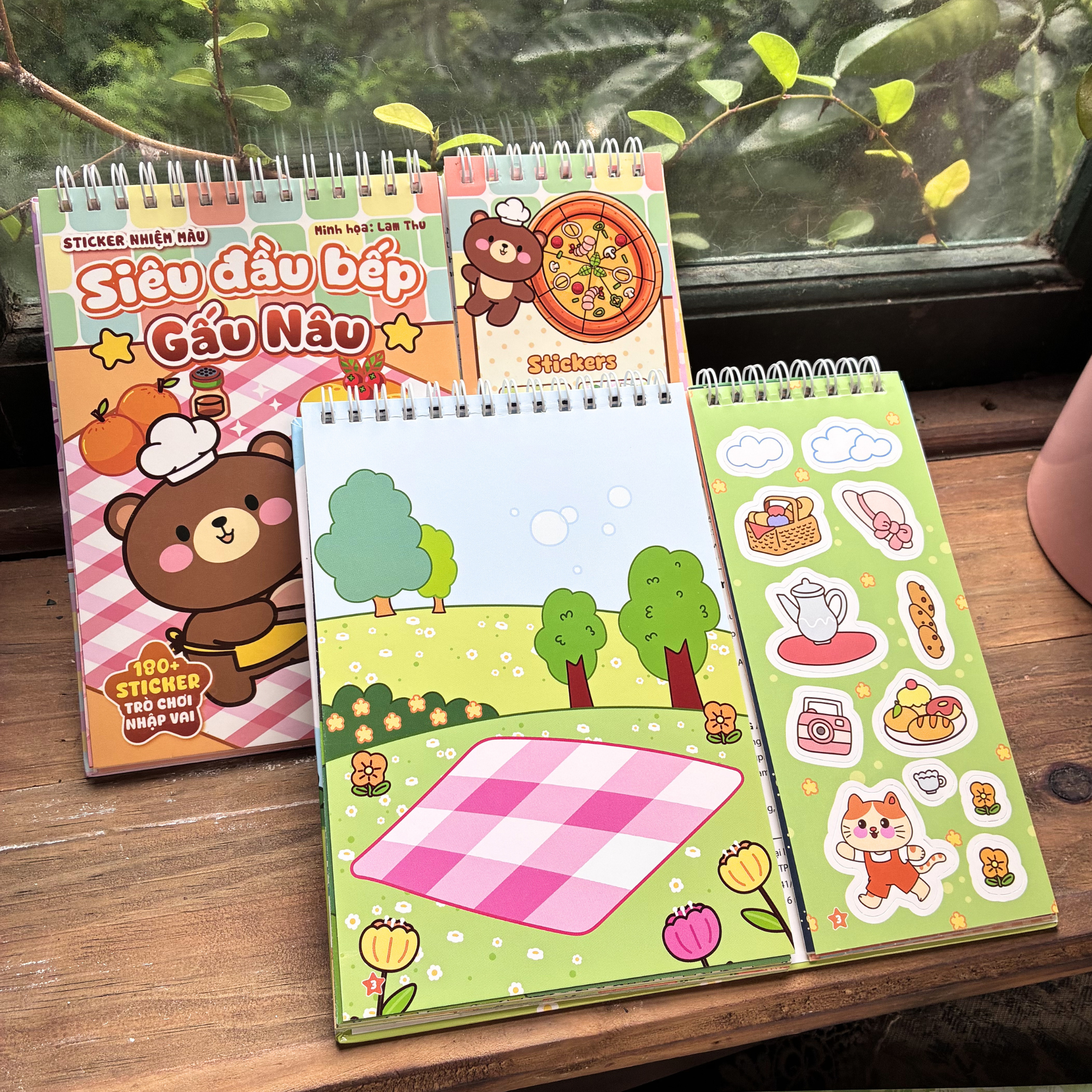 Sticker Nhiệm Màu - Siêu Đầu Bếp Gấu Nâu - Ảnh 7