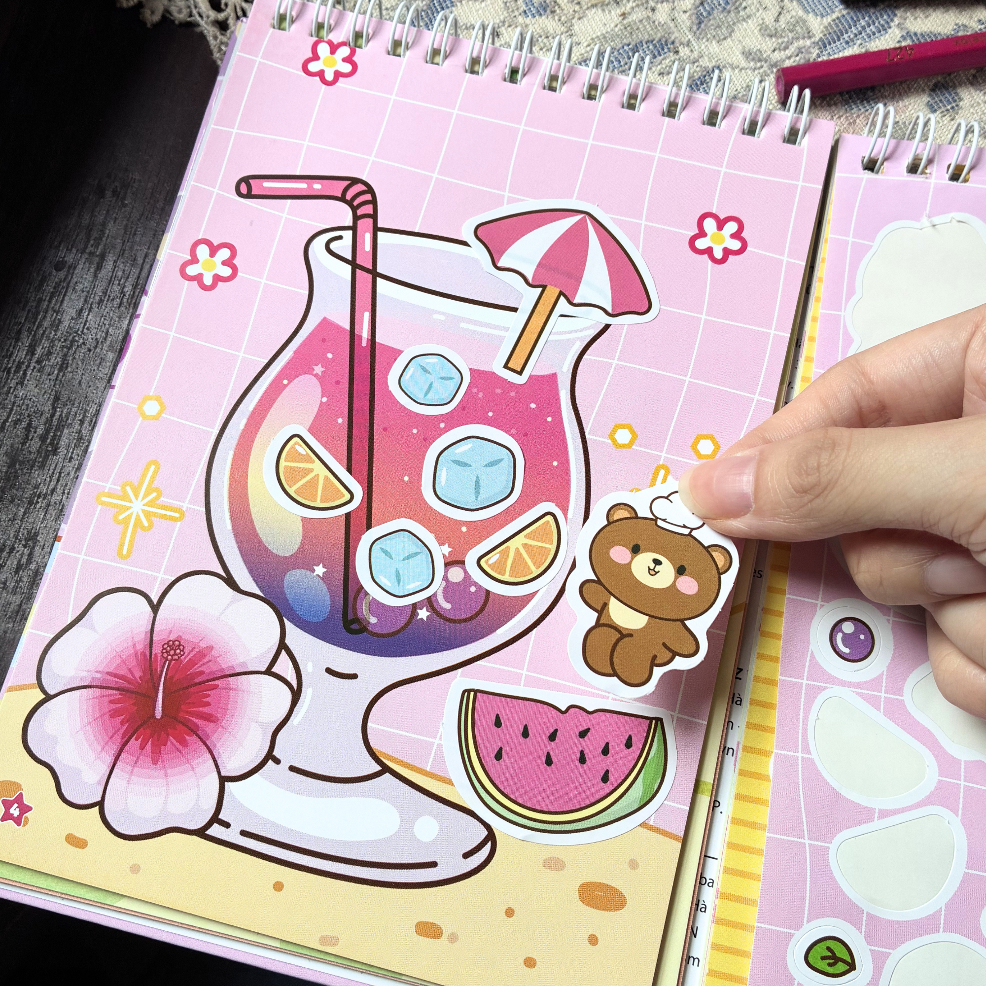 Sticker Nhiệm Màu - Siêu Đầu Bếp Gấu Nâu - Ảnh 8