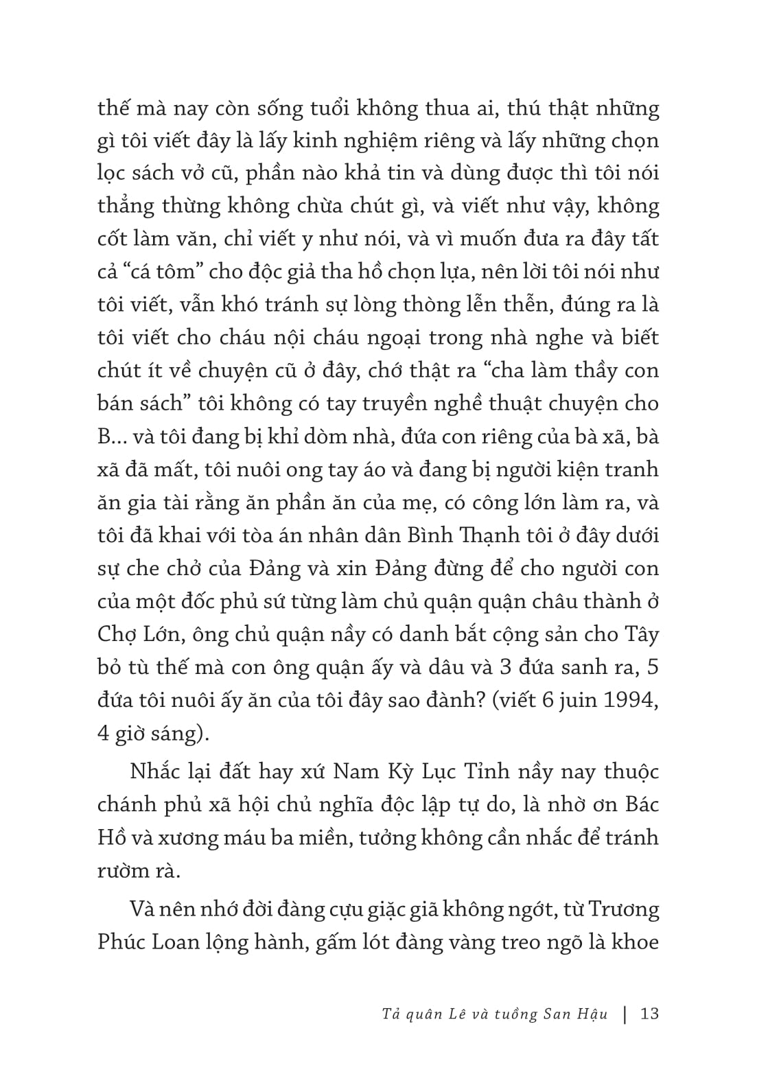 Tả Quân Lê Và Tuồng San Hậu - Bìa Cứng - Ảnh 6