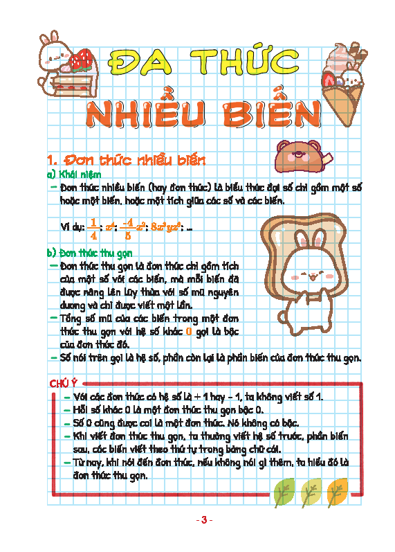 Bộ Take Note! - Toán 8 - Ảnh 5