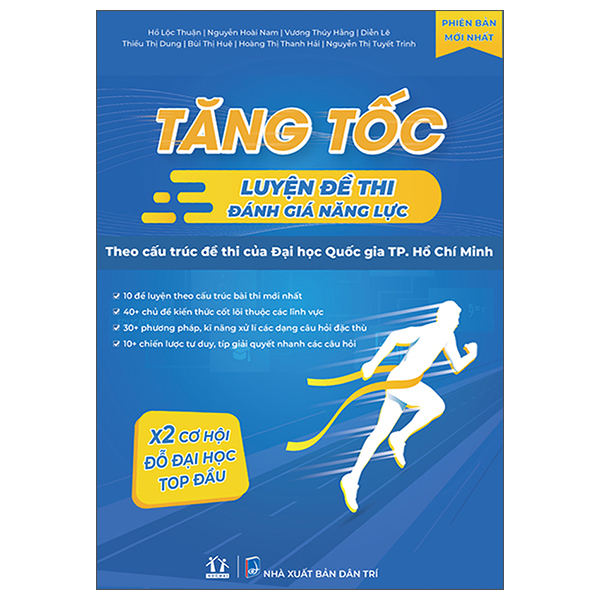 Tăng Tốc Luyện Đề Thi Đánh Giá Năng Lực - Theo Cấu Trúc Đề Thi Của Đại Học Quốc Gia TP. Hồ Chí Minh (Tái Bản)