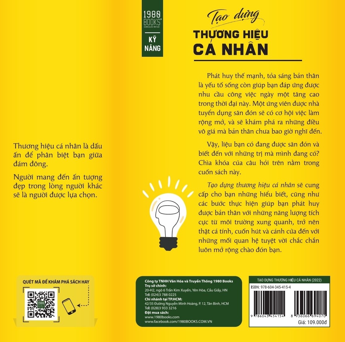 tạo dựng thương hiệu cá nhân (tái bản 2022) - Ảnh 2