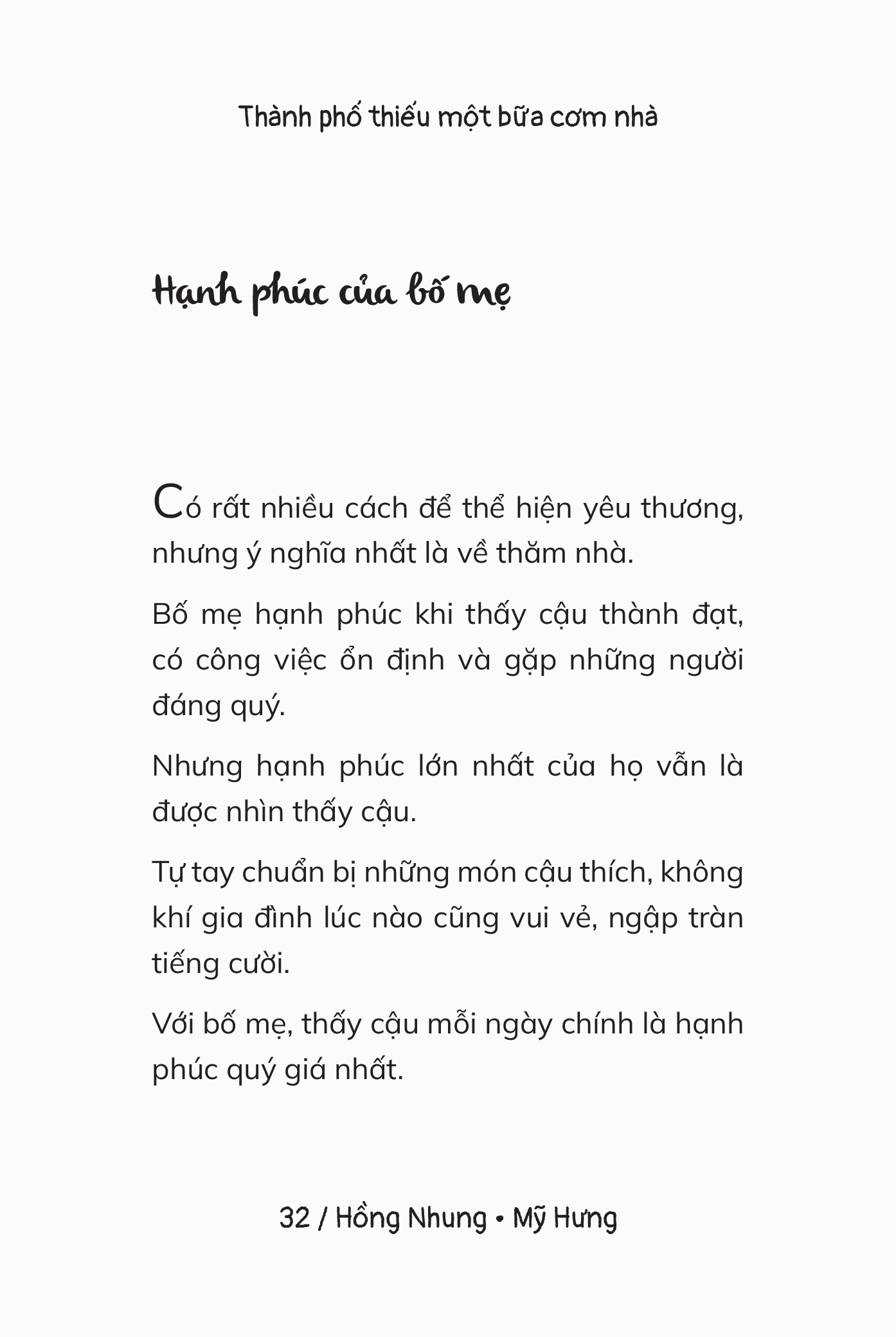 Thành Phố Thiếu Một Bữa Cơm Nhà - Ảnh 11