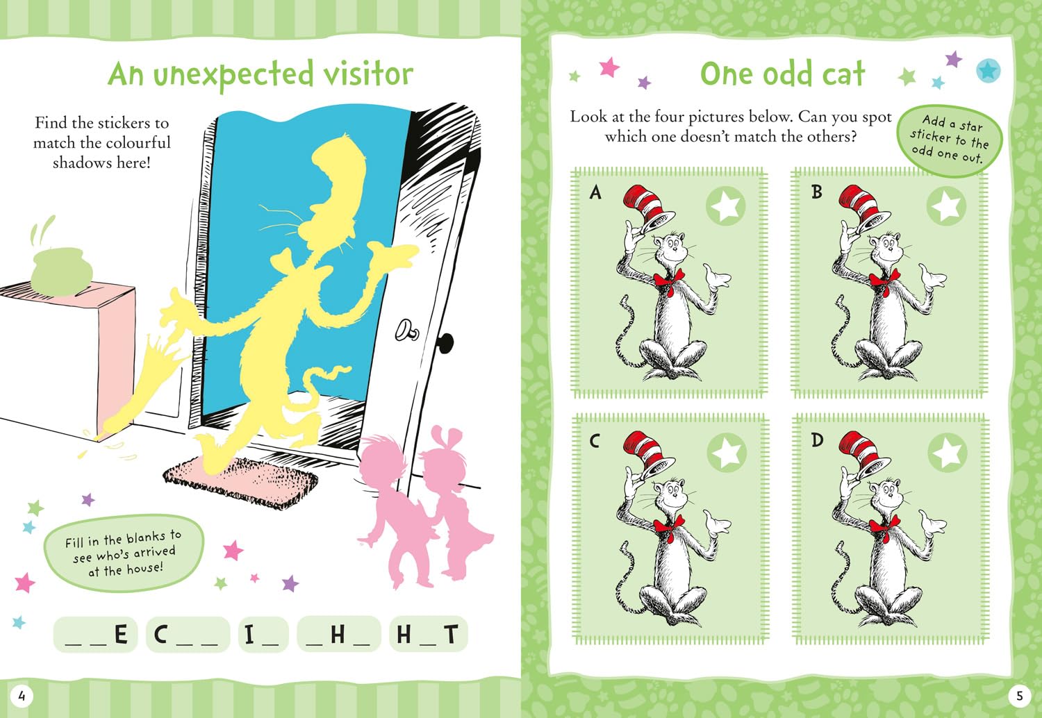 the cat in the hat activity book - Ảnh 6