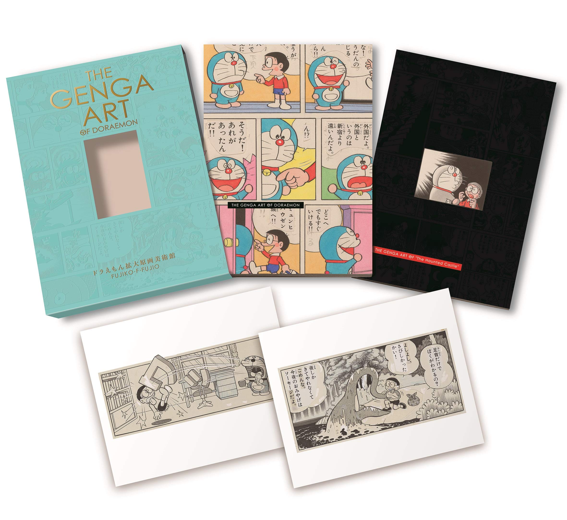 the genga art of doraemon ドラえもん拡大原画美術館 大型本 - Ảnh 4