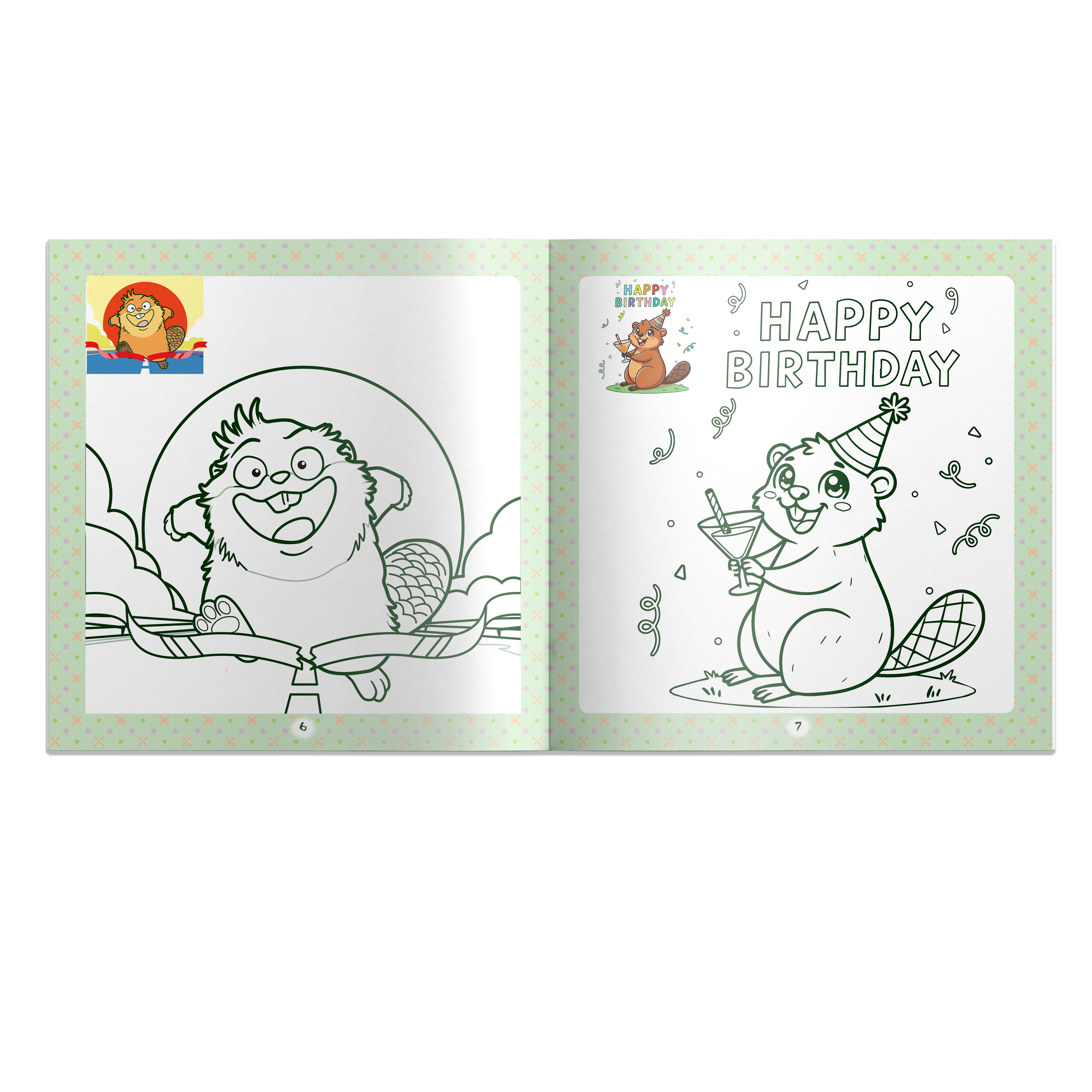Thế Giới Hải Ly - Tô Màu - Ảnh 4