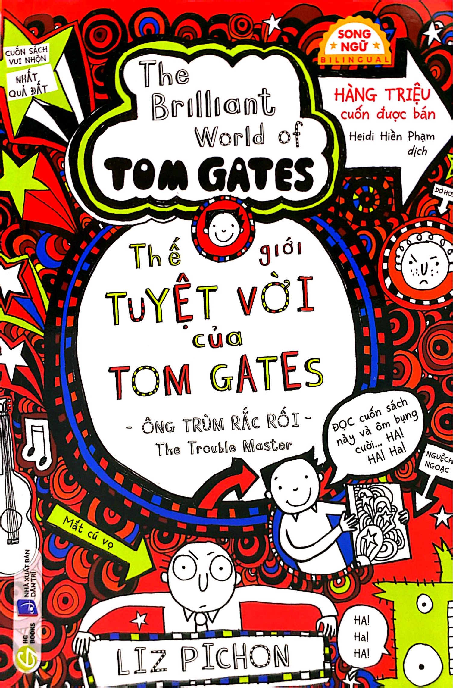 The Gioi Tuyet Voi Cua Tom Gates - Ong Trum Rac Roi - The Trouble Master - Ảnh 2