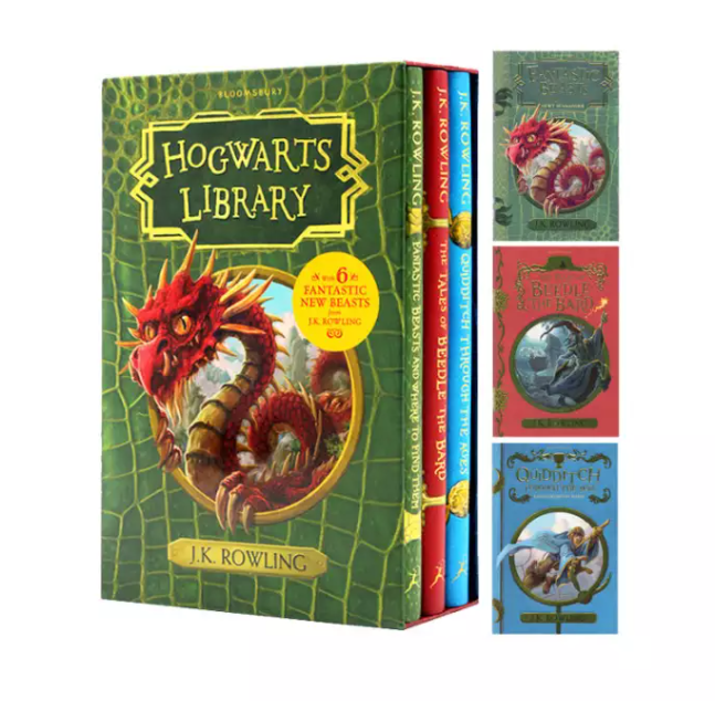 the hogwarts library box set - Ảnh 8