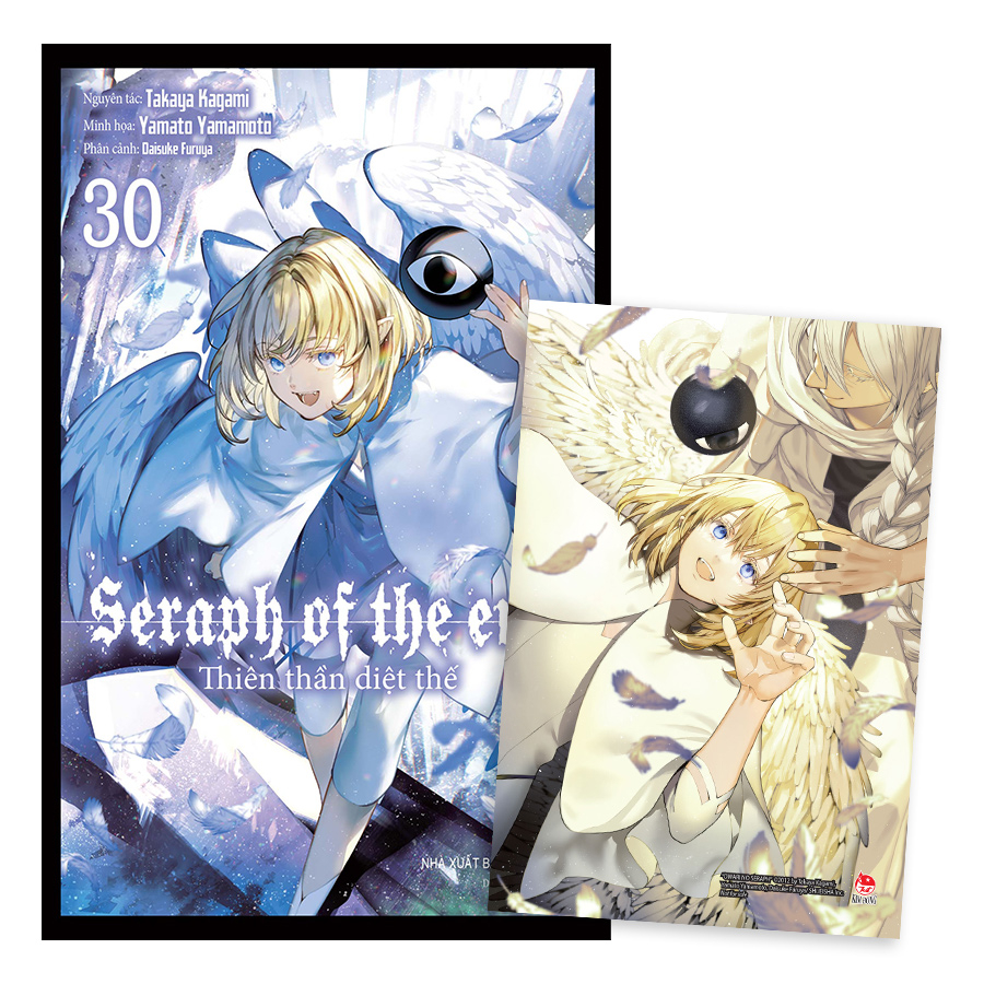 thiên thần diệt thế - seraph of the end - tập 30 - tặng kèm postcard - Ảnh 2
