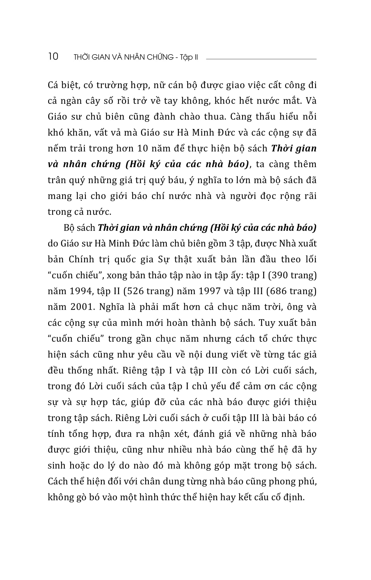 thời gian và nhân chứng - hồi ký của các nhà báo - tập ii - Ảnh 11
