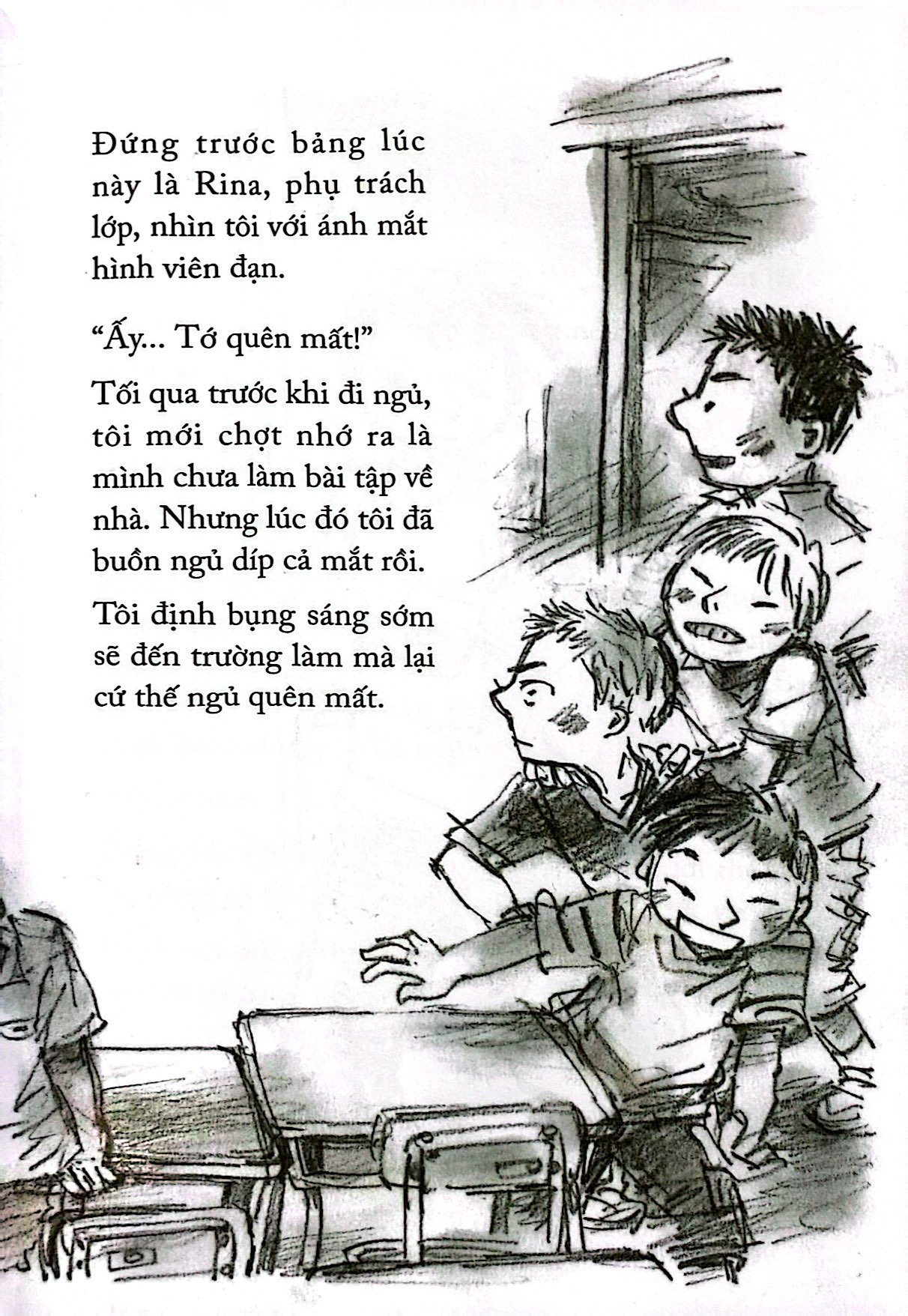 thưa cô, em quên làm bài tập về nhà! - Ảnh 7
