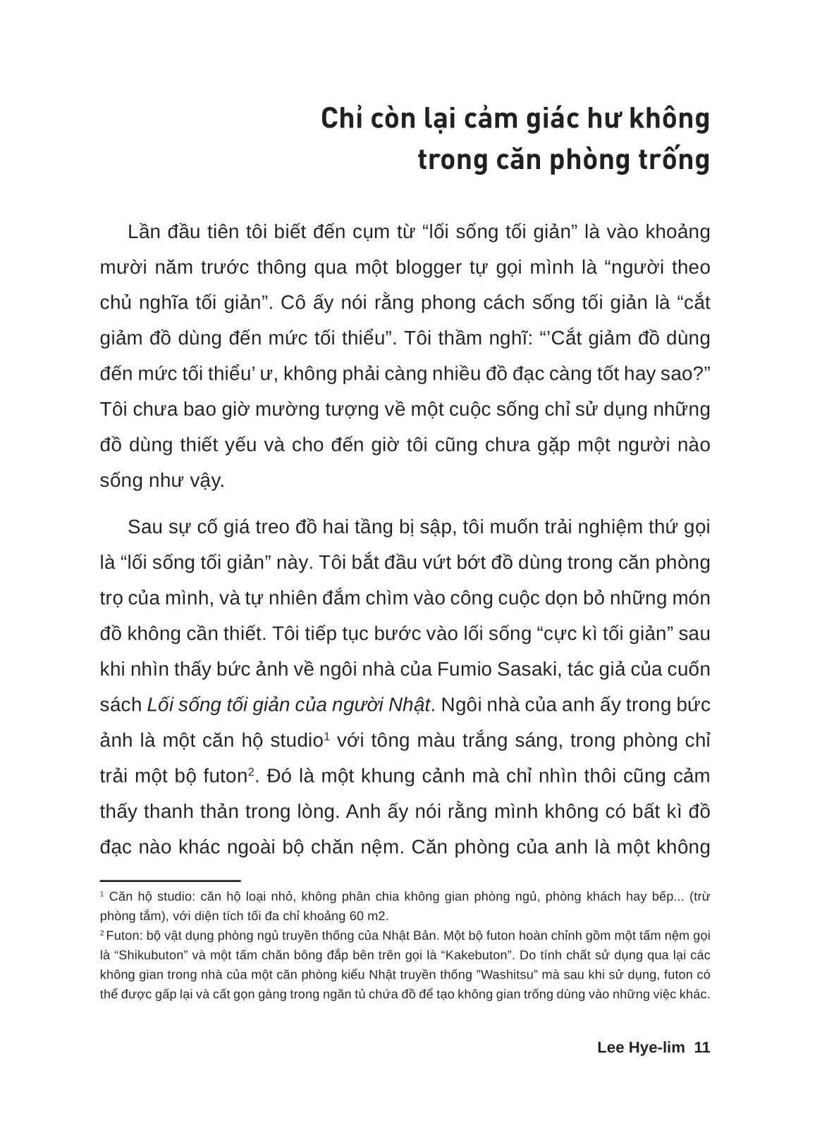 thực hành sống tối giản - Ảnh 10
