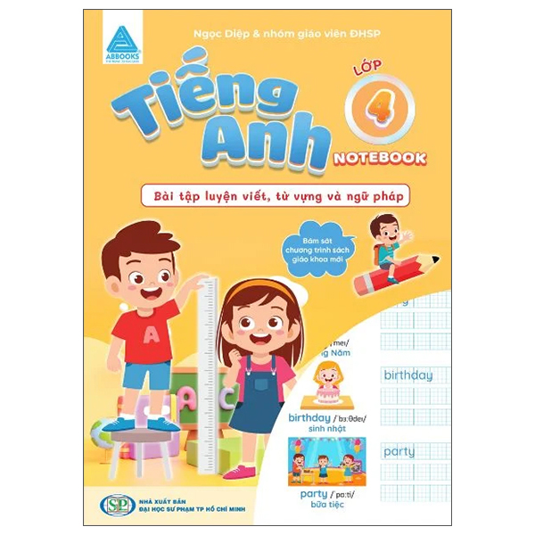 Tiếng Anh Lớp 1 - Notebook - Bài Tập Luyện Viết, Từ Vựng Và Ngữ Pháp - Ảnh 13