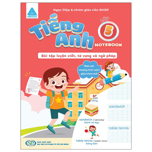 Tiếng Anh Lớp 1 - Notebook - Bài Tập Luyện Viết, Từ Vựng Và Ngữ Pháp - Ảnh 14