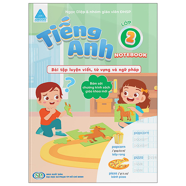 Tiếng Anh Lớp 3 - Notebook - Bài Tập Luyện Viết, Từ Vựng Và Ngữ Pháp - Ảnh 12