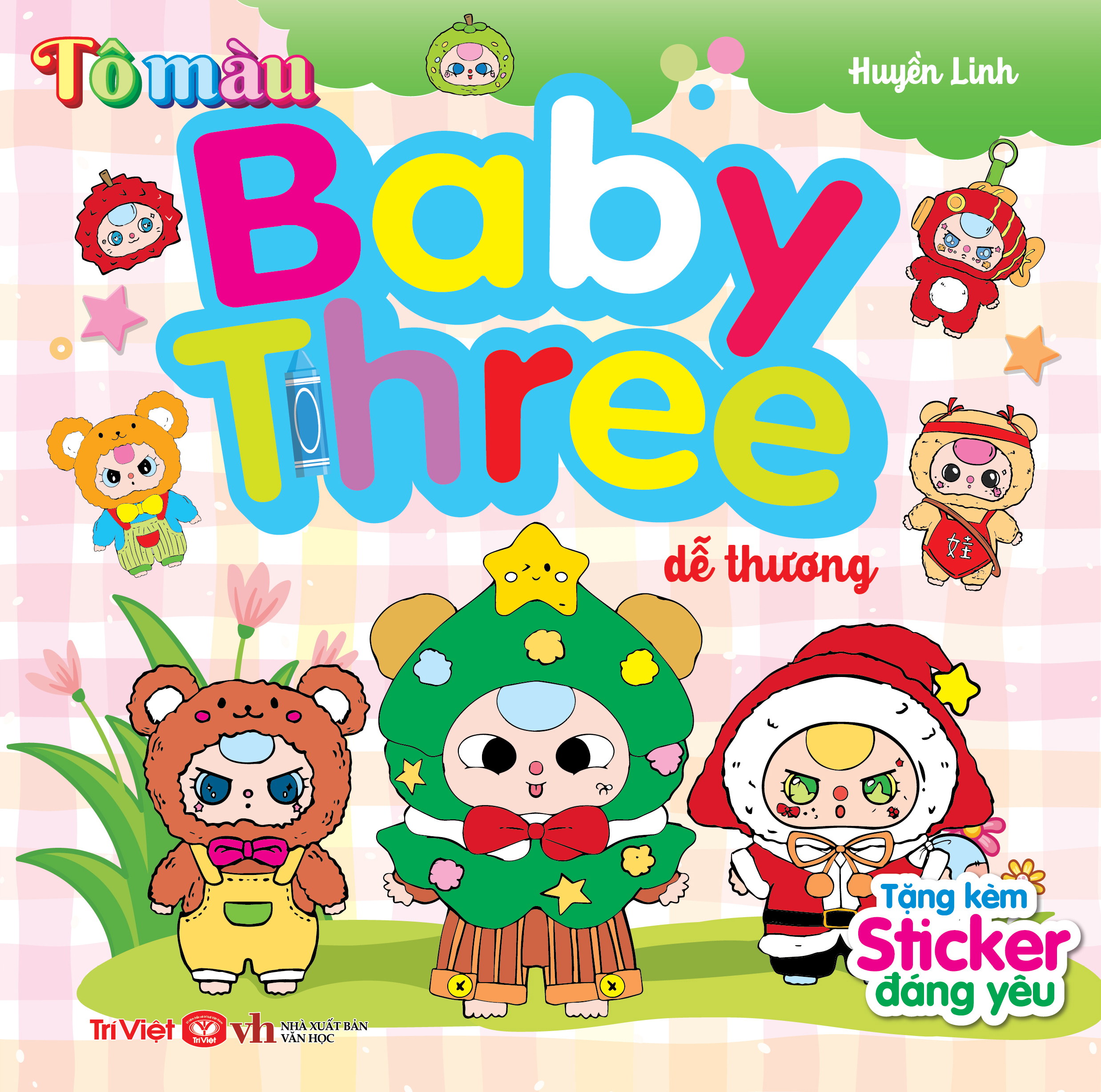 Tô Màu Baby Three - Dễ Thương (Tái Bản 2026) - Ảnh 2