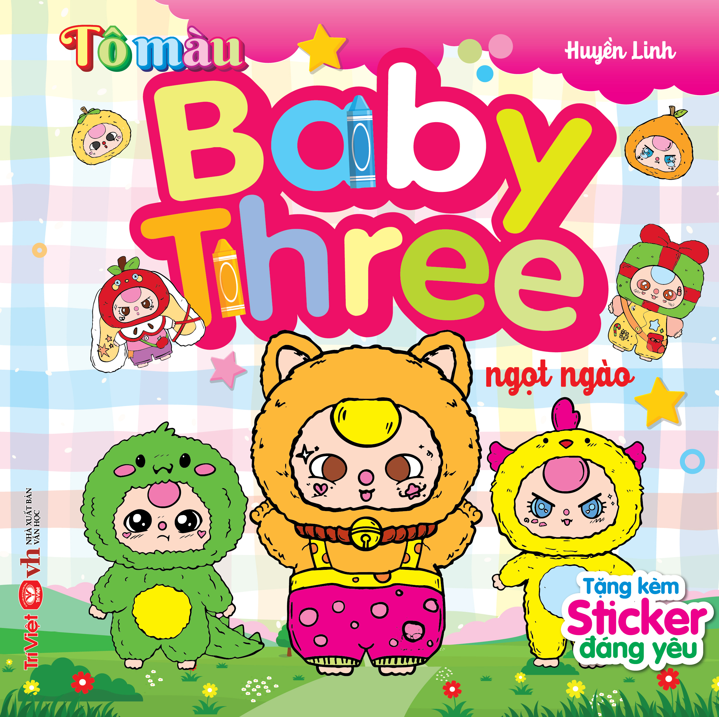 Tô Màu Baby Three - Ngọt Ngào (Tái Bản 2026) - Ảnh 2