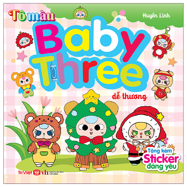 Tô Màu Baby Three - Ngọt Ngào (Tái Bản 2026) - Ảnh 3